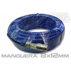 ROLLO MANGUERA AZUL