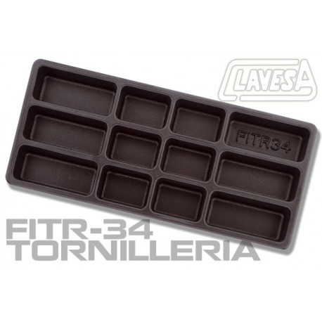 BANDEJA VACIA PARA TORNILLERIA (F1TR-34)