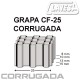 GRAPADORA CORRUGADA BSCF-2515 PROFESIONAL