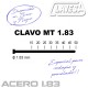 CLAVO ACERO 18 CLAVESA ATK RODAPIE