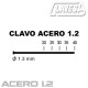 CLAVO NT 1.2 ACERO