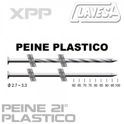 CLAVO PEINE PLASTICO