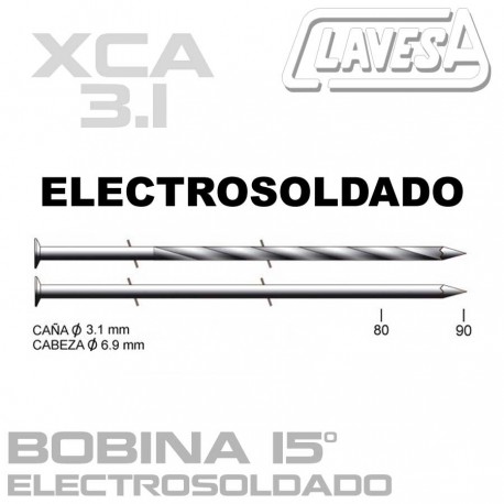 ELECTROSOLDADO CLAVO 3.1 CLAVESA