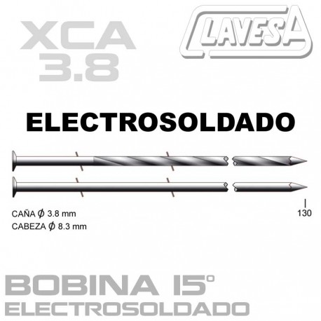 CLAVO ELECTROSOLDADO (3.8)