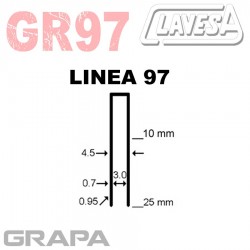 GRAPA LINEA 97 CLAVESA 