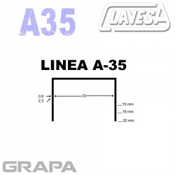GRAPA LINEA A35 (CARTON)