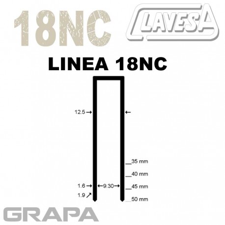 GRAPA 18NC CLAVESA ATK