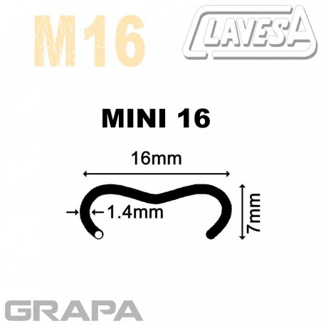 GRAPA OMEGA 16 (0-1,2mm)