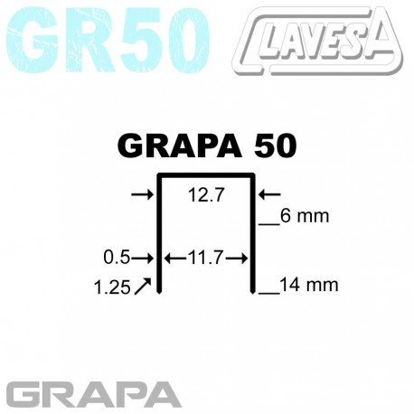 GRAPA LINEA 50