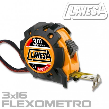 FLEXOMETRO 3m