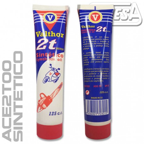 Aceite sintético 2 tiempos Repsol 125 ml - Suministros Urquiza