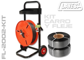 KIT CARRO + 2 BOBINAS DE FLEJE