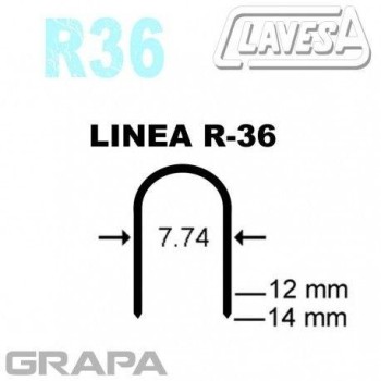 GRAPA PARA CABLE R-36