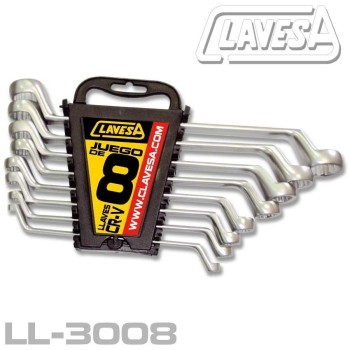 JUEGO DE LLAVES ACODADAS