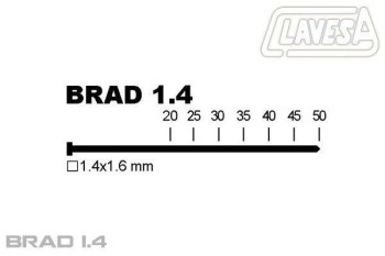 CLAVADORA BRAD 1,4 HASTA 50mm