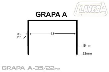 GRAPADORA CARTON NEUMATICA 35/22