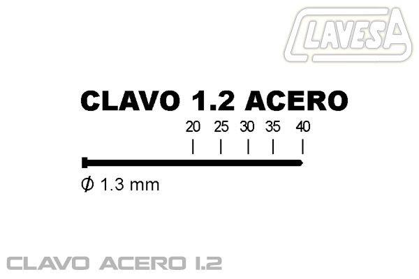CLAVO NT 1.2 ACERO