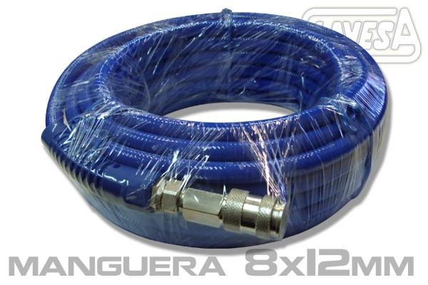 MANGUERA 8X12 AZUL