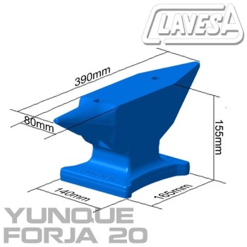 YUNQUE DE ACERO FORJADO