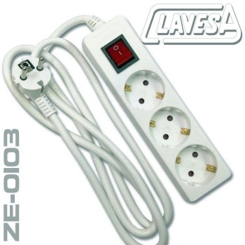 REGLETAS CON INTERRUPTOR