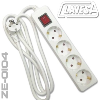 REGLETAS CON INTERRUPTOR