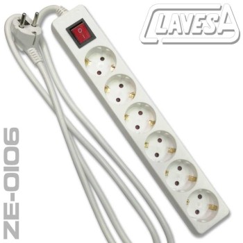 REGLETAS CON INTERRUPTOR