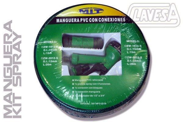 MANGUERA DE RIEGO C/SPRAY
